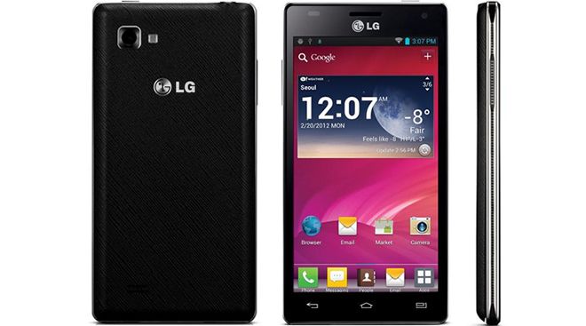 LG Optimus 4x HD - Front And Back View Of LG Optimus - Droid Views