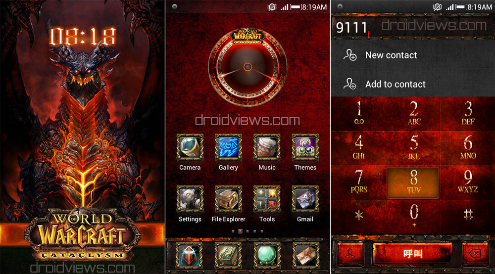 Cataclysm Theme - Theme For MIUI V4 - Droid Views