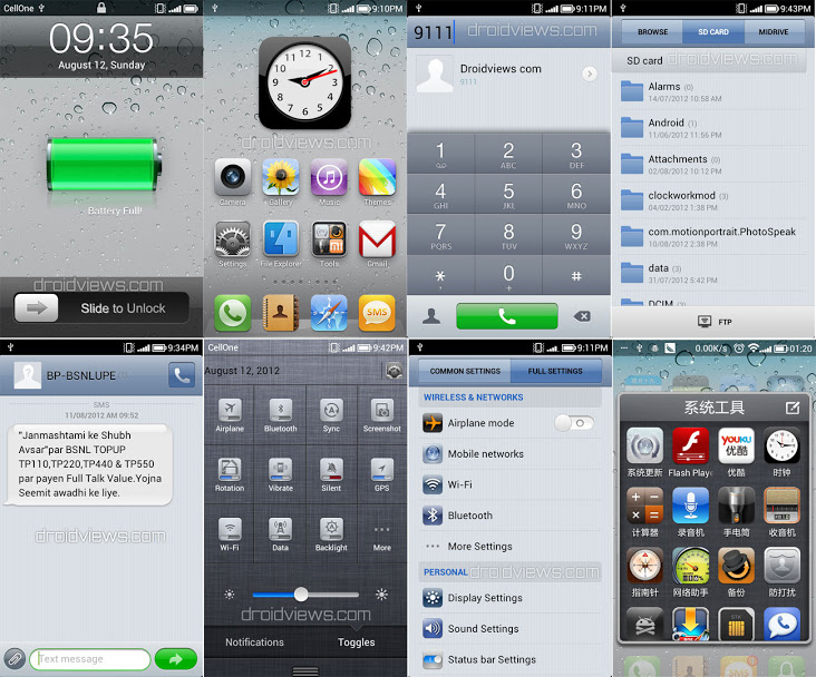 Iphone 4S Theme - Updated Theme for MIUI V4 - Droid Views