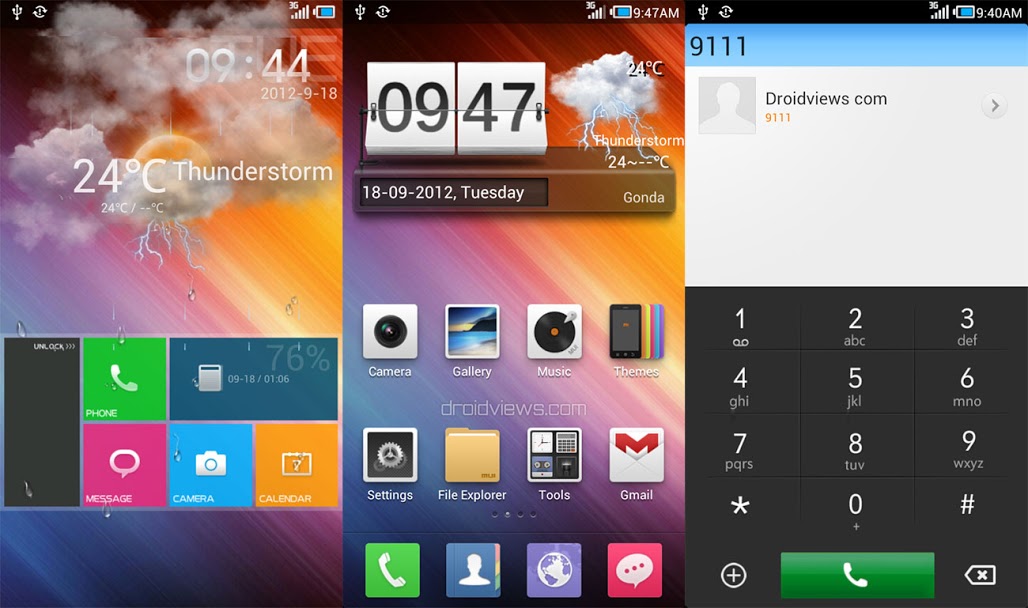 Theme For MIUI V4 - ColorMIx Hybrid MIUI V4 Theme - Droid Views