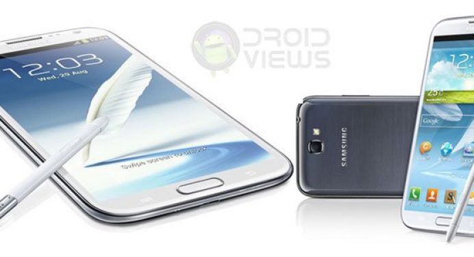 Samsung Galaxy Note 2 - White Samsung Galaxy Note 2 - Droid Views