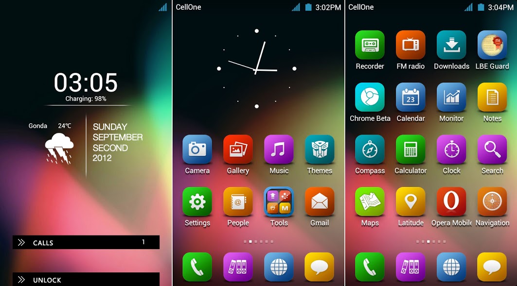 Jelly Bean Remix Theme (1.4) - Jelly Bean Remix Theme (1.4) For MIUI V4/JB - Droid Views