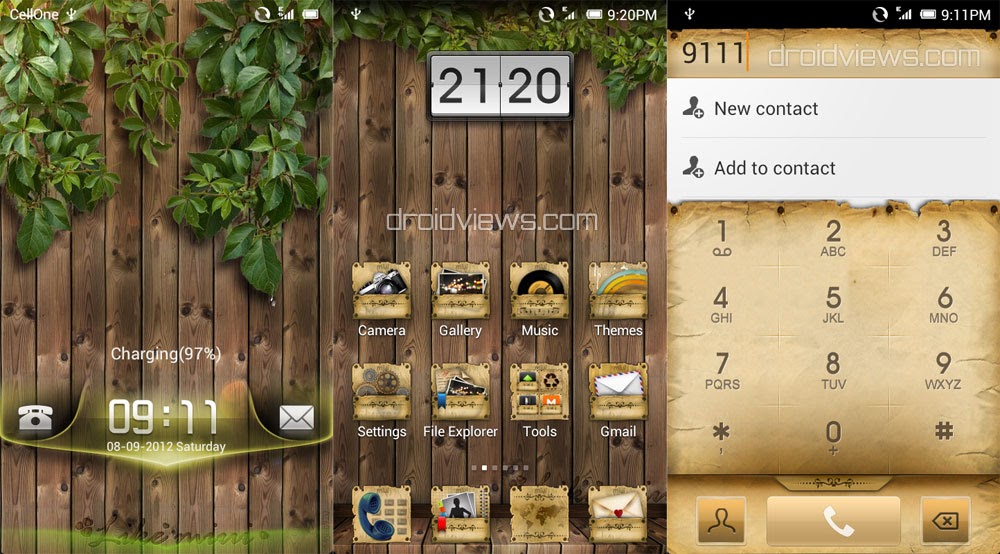 Summer Memories Theme - Summer Memories Theme For MIUI V4 With Wooden Fence And Leaves - Droid Views