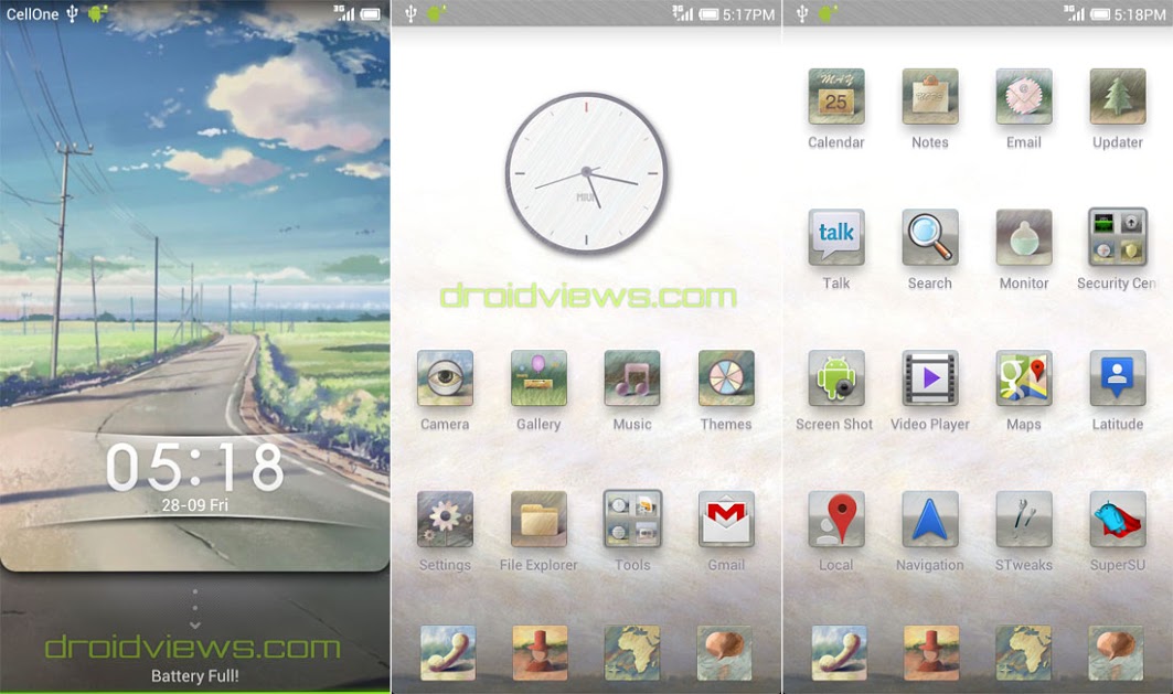 Theme for MIUI V4 - Theme for MIUI V4 Trace Quiet Xianchou - Droid Views