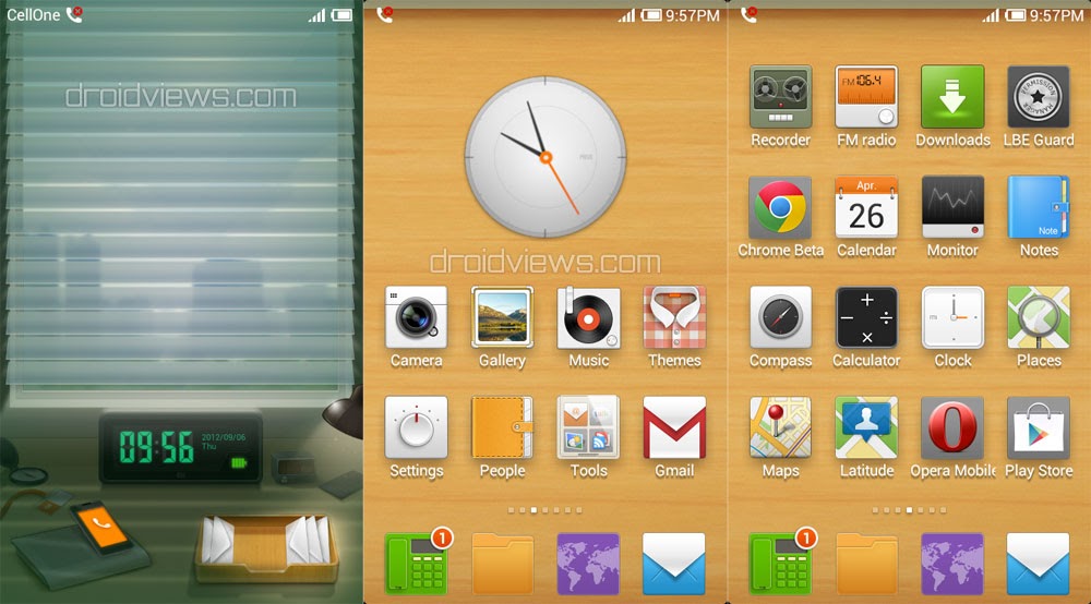 Animated Desktop Theme - Warm Space Animated Desktop Theme For MIUI V4/JB - Droid Views