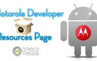 Motorola to Replace the MOTODEV Portal With Developer Resources Page - Android With Motorola Developer And Developer Resources Page Texts - Droid Views