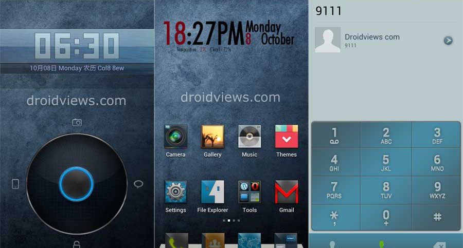 Theme For MIUI V4/JB - IndigoTin Theme for MIUI V4/JB - Droid Views