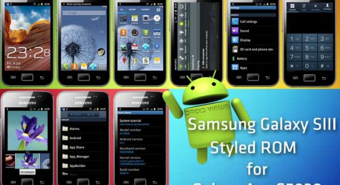 Samsung Galaxy S3 Style ROM - Samsung Galaxy Styled ROM For Galaxy Ace - Droid Views