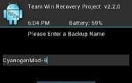 TWRP Updated to V.2.3 - Team Win Recovery Project Dark Mode - Droid Views