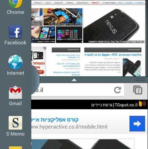 Android 4.1.2 JB Update will Bring Multi-Window Feature to Samsung Galaxy S3 - Samsung Galaxy S3 Multiple Window - Droid Views