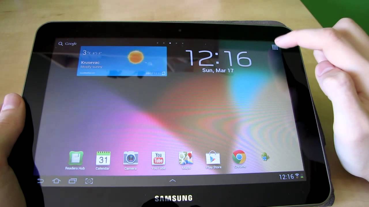Samsung Galaxy Tab 8.9 GT-P7300 Gets Ice Cream Sandwich Update - Official ICS Android 4.0.4 On Galaxy Tab 8.9 GT-P7300 - Droid Views