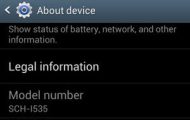 Leaked Jelly Bean Update for Verizon Samsung Galaxy S3 - Screenshot Of Jellybean Update Samsung Galaxy S3 - Droid Views