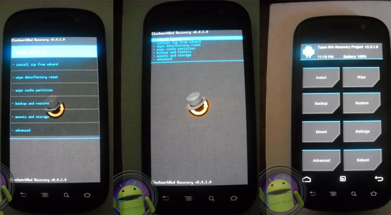 Nexus S Guide: Unlock Bootloader, Root, Install Recovery and ROMs - Custom Recoveries Nexus S - Droid Views