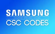 samsung csc codes