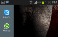 Embellish your Samsung Galaxy S2 - Screenshot Of Multi Window And Ripple Lockscreen - Droid Views