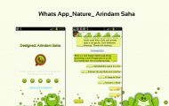 Whats App Cartoon Edition Fully Themed for GSIII by Arindam - Whats App Nature Theme By Arindam Saha - Droid Views