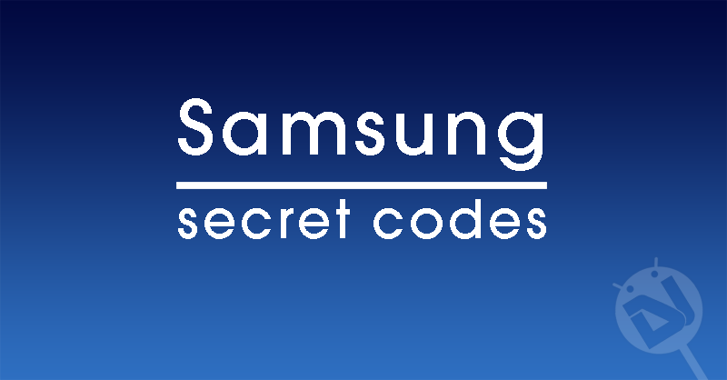 samsung secret codes