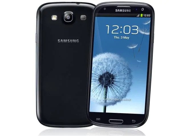 Samsung Galaxy S3 Features - Front And Back Of Black Samsung Galaxy S3 - Droid Views