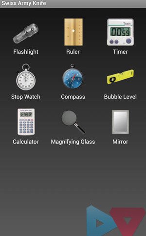 swiss knife tools android