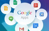 blacked out google apps