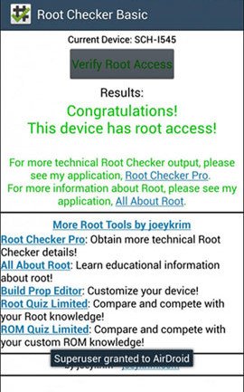 Root Verizon Galaxy S4 SCH-I545