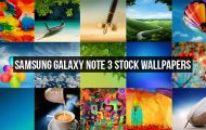 Samsung Galaxy Note 3 Stock Wallpapers