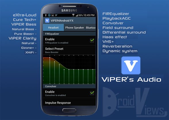 Audio Quality on Android with ViPER4Android