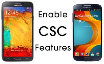 CSC Features on Samsung