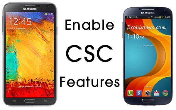 CSC Features on Samsung