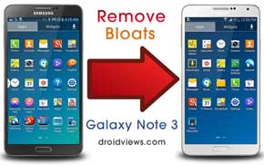 Remove Galaxy Note 3 Bloatware