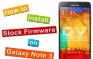 stock firmware on galaxy note 3