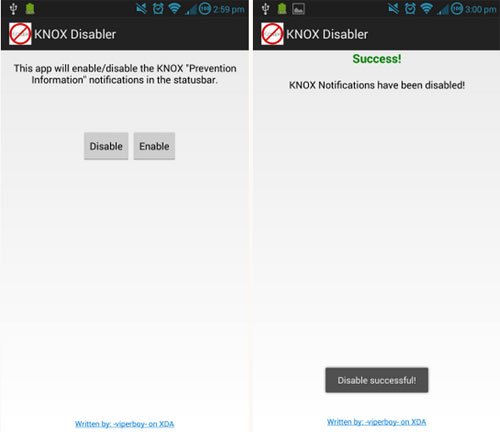 knox disabler app