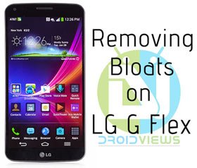 Remove Bloats on LG G Flex