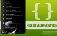 turn off developer options