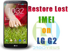 Lost IMEI on LG G2
