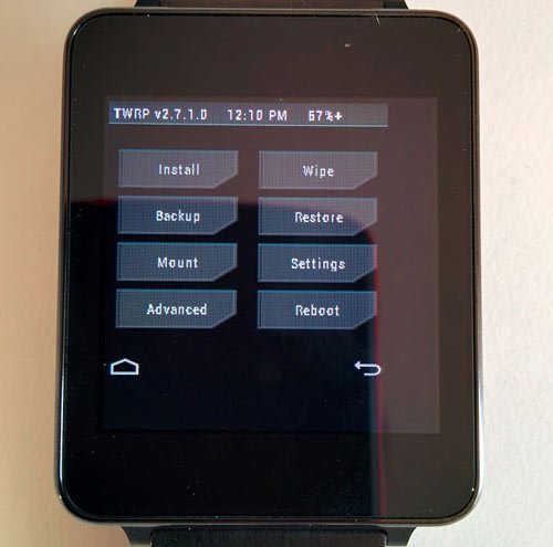 Lg g sales watch xda