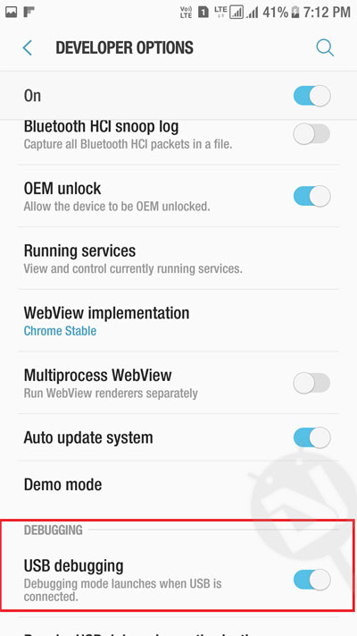 oem unlock android