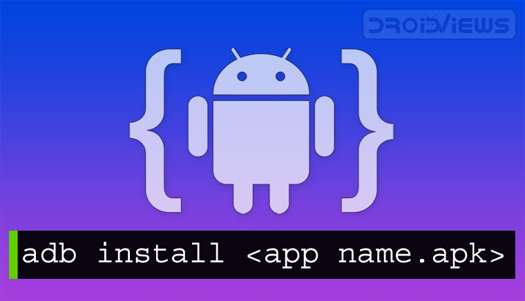 install apk using adb commands