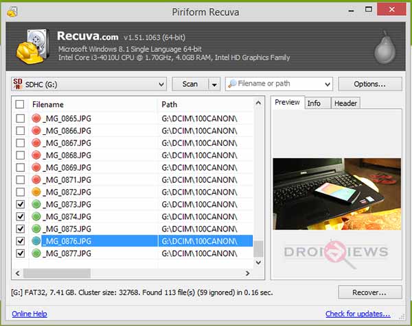 recuva iphone photo recovery recuva iphone photo recovery