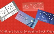 Galaxy S6 Weather Widgets