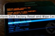perform factory reset on samsung