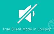 True Silent Mode in Lollipop
