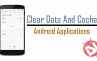 Clear App Data and Cache