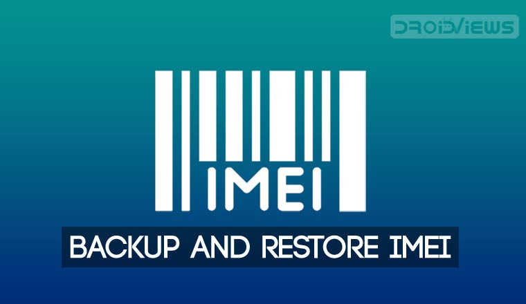 Backup and Restore IMEI