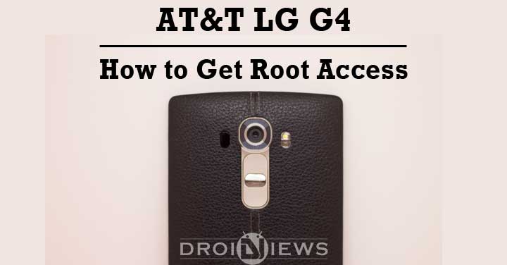 Root AT&T LG G4