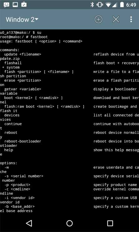 Android Device as PC for ADB and Fastboot Android Device as PC for ADB and Fastboot