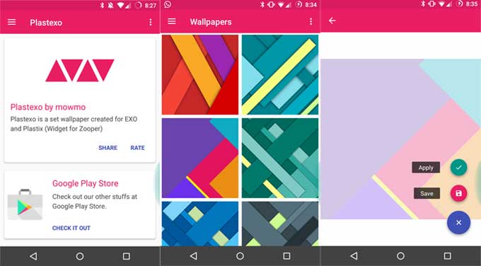 Plastexo-Screenshots