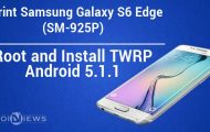 Root and Install TWRP on Sprint Samsung S6 Edge