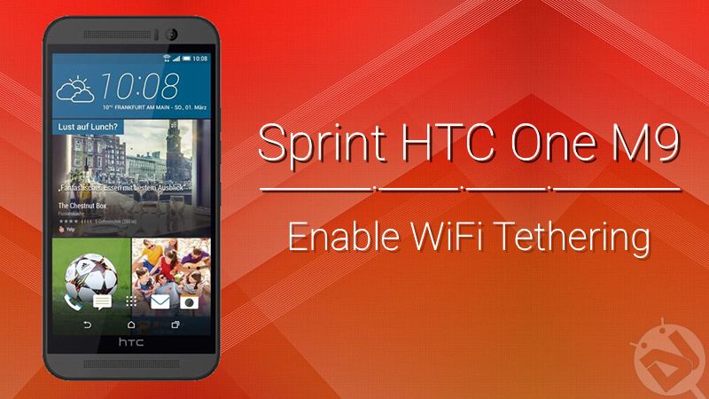 Tethering on Sprint HTC One M9