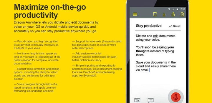 voice dictation software for android voice dictation software for android